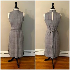 Plaid knit dress Banana Republic NWOT